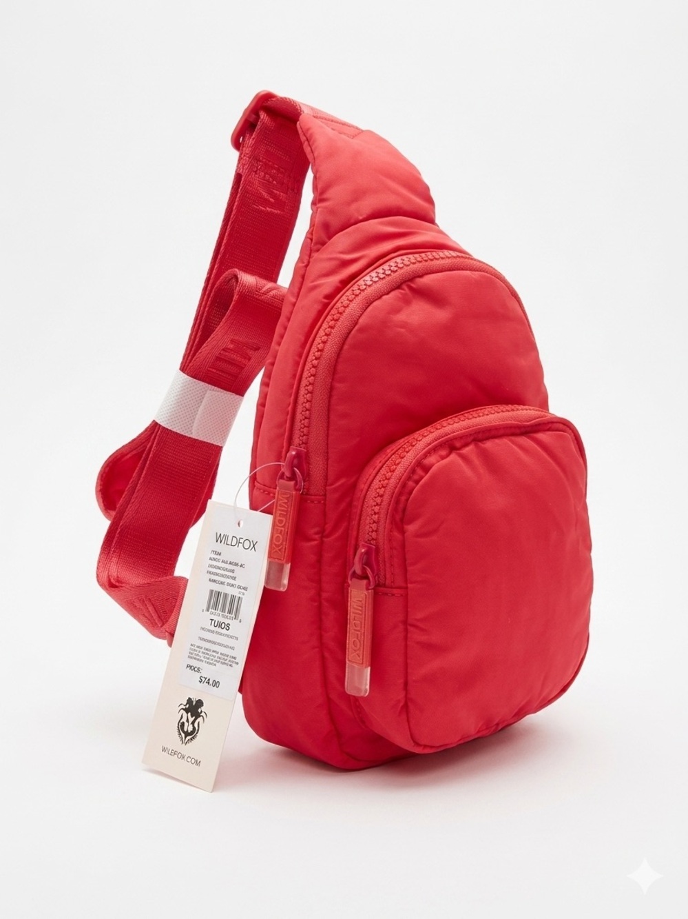Wildfox NWT HOT Pink Sling Belt Bag